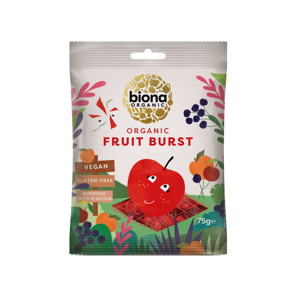 Biona Organic Sweets - Fruit Burst X 10 X 75g