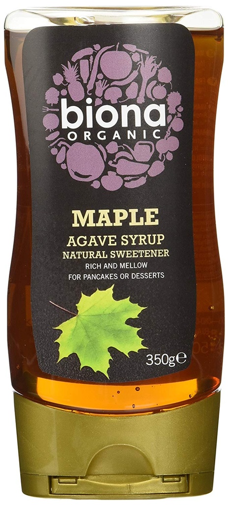 Biona Organic Syrup - Maple Agave X 6 X 350g