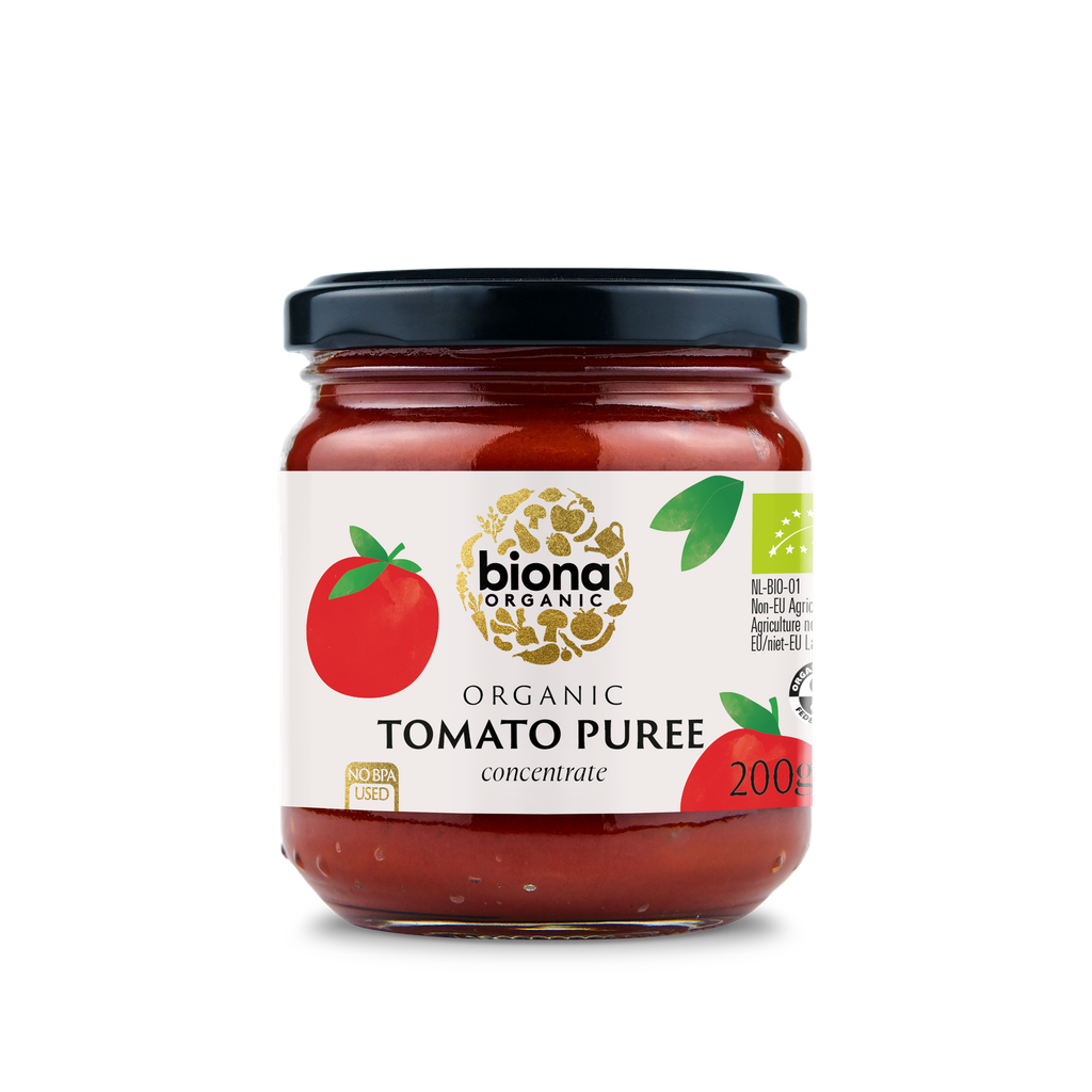 Biona Organic Tomato Puree - 6 X 200g