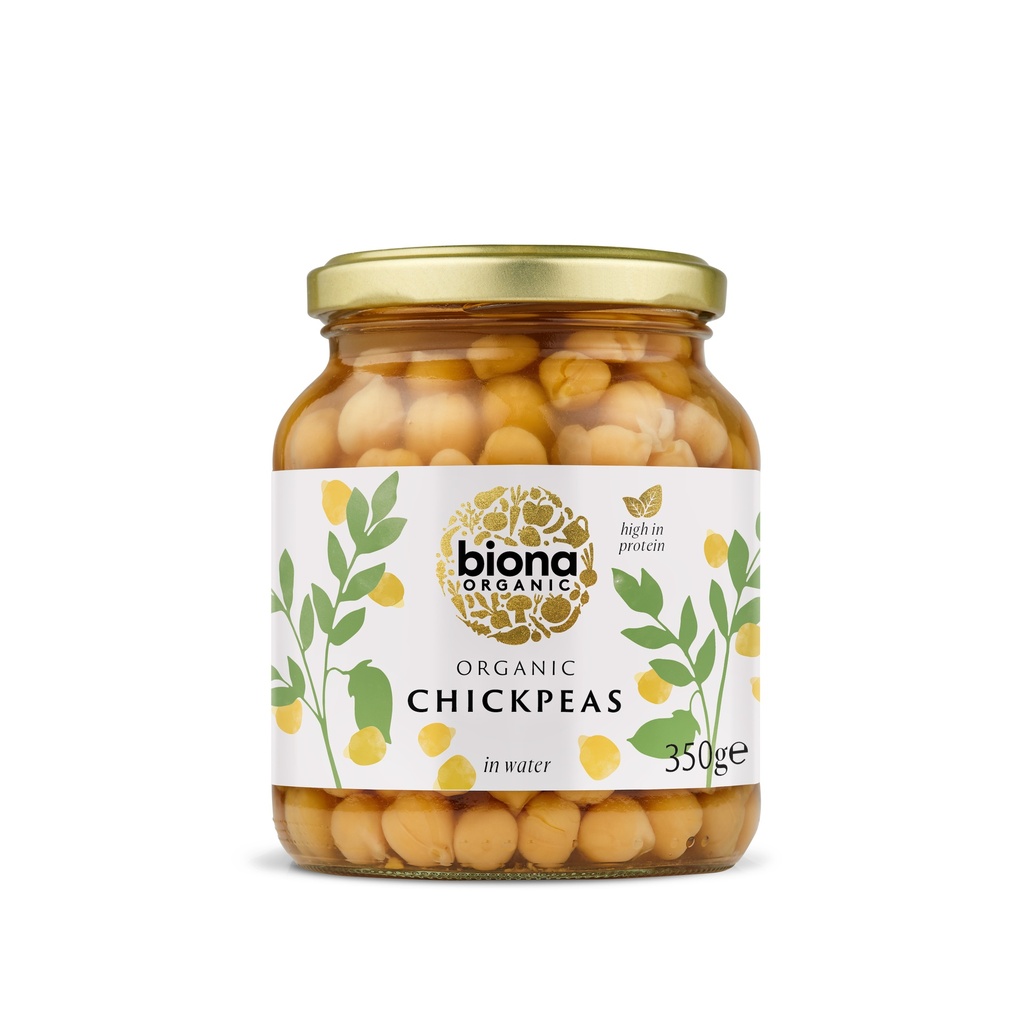 Biona Organic Veg JARS - Chick Peas x 6 x 350g