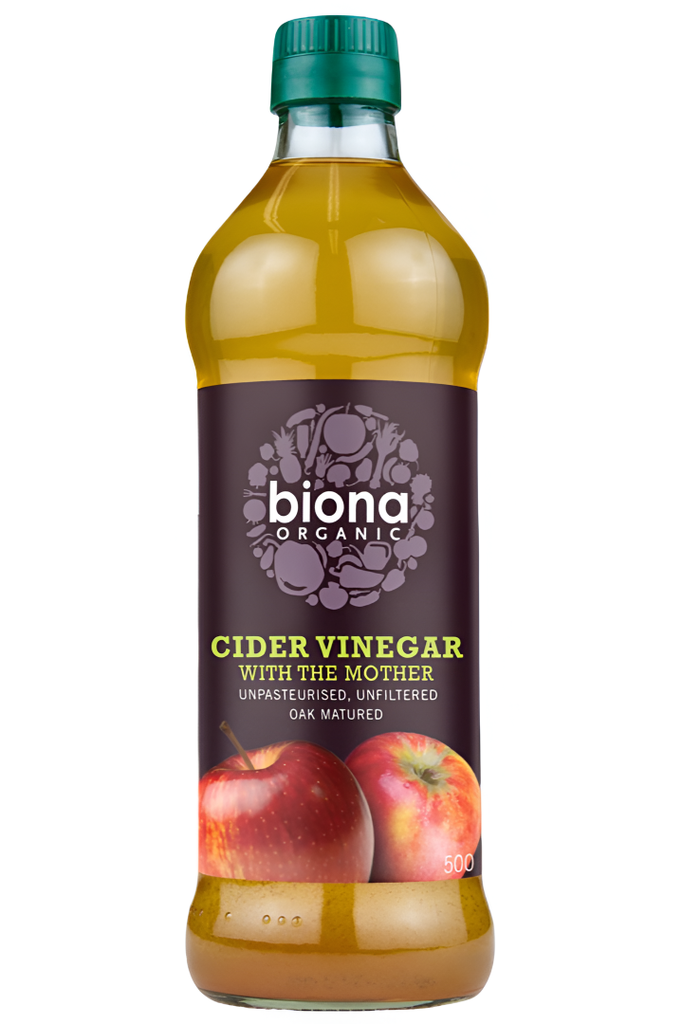 Biona Organic Vinegar - Cider w/ Mother X 6 X 500ml