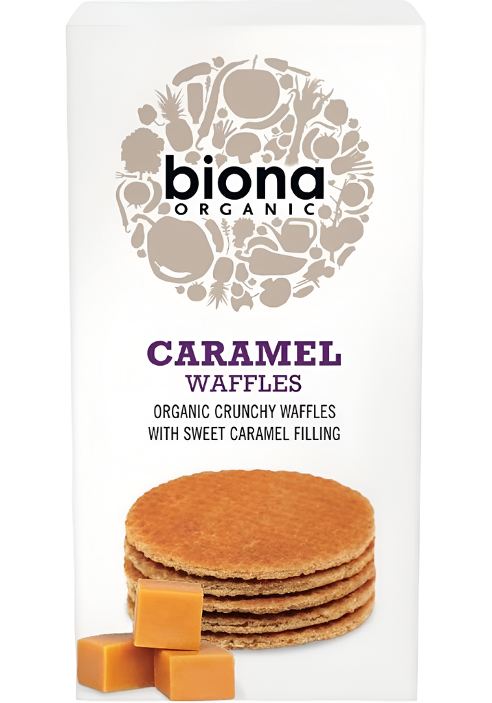 Biona Organic Waffles - Caramel Syrup 175g