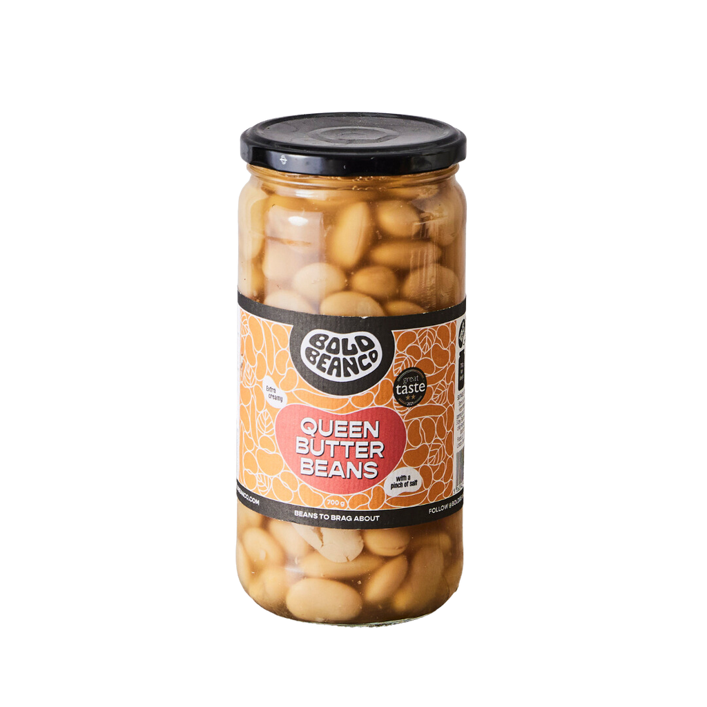 Bold Bean Co Beans - LARGE Queen Butter Beans X 12 X 700g