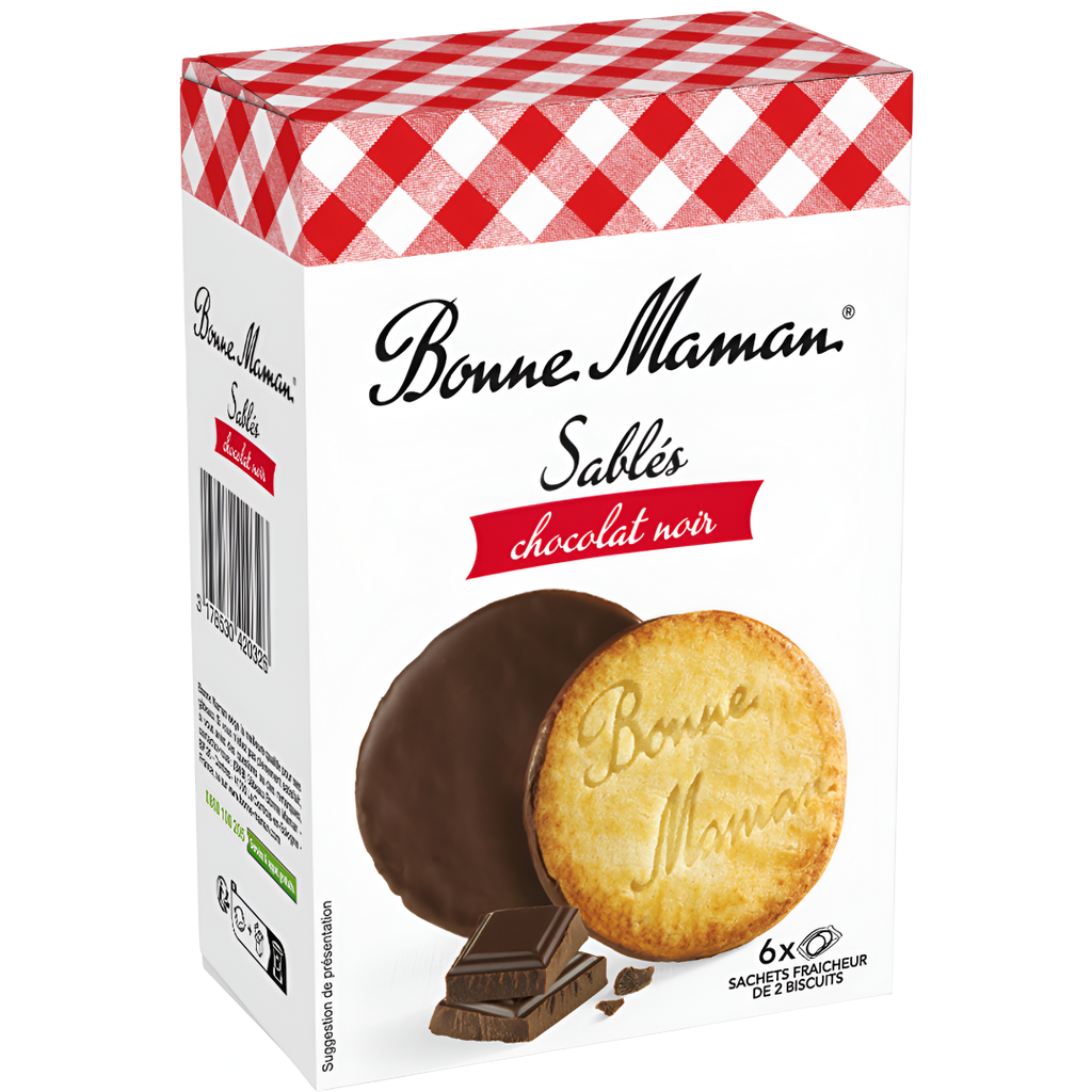 Bonne Maman Biscuits - Dark Chocolate X 12 X 160g