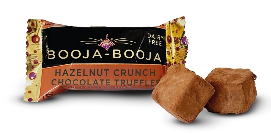 Booja Booja Vegan Chocolate Truffles - Hazelnut Crunch 2pc (23g)