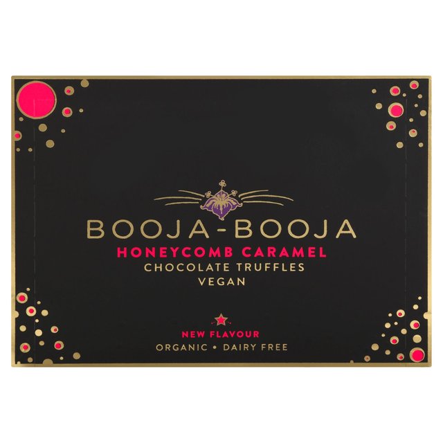 Booja Booja Vegan Chocolate Truffles - Honeycomb Caramel 8pc (92g)