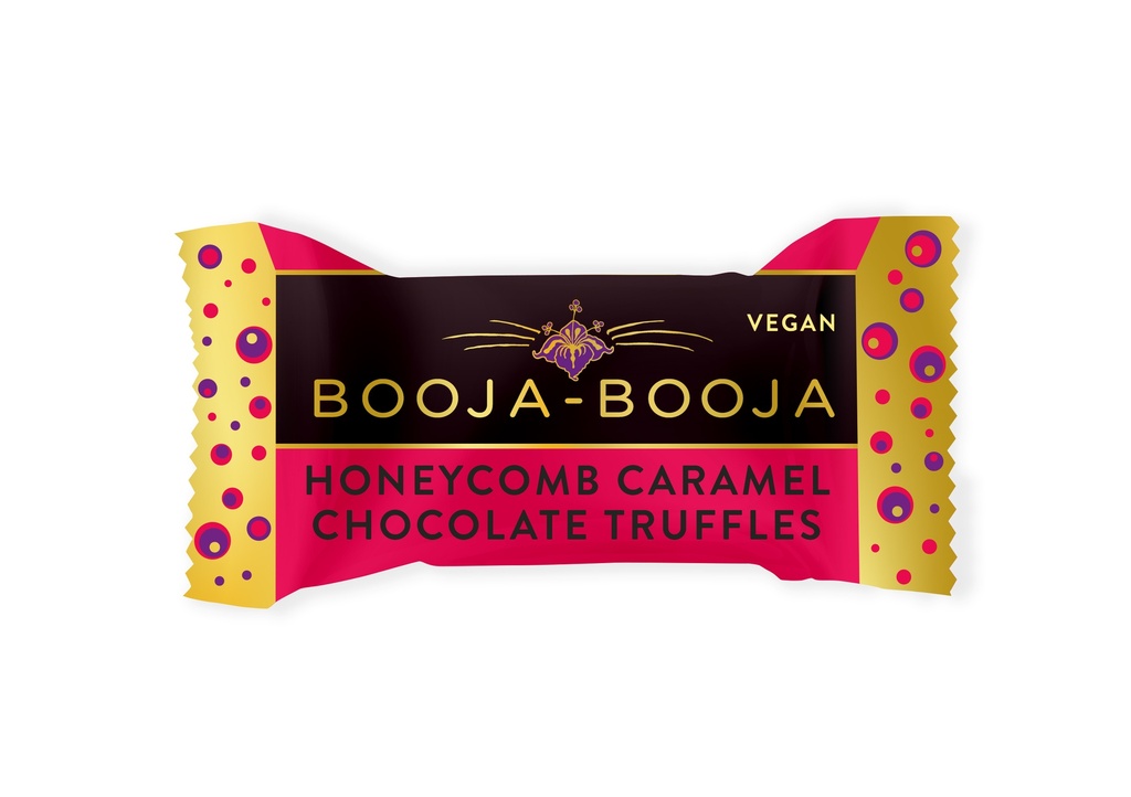 Booja Booja Vegan Chocolate Truffles - Honeycomb Caramel 2pc (23g)