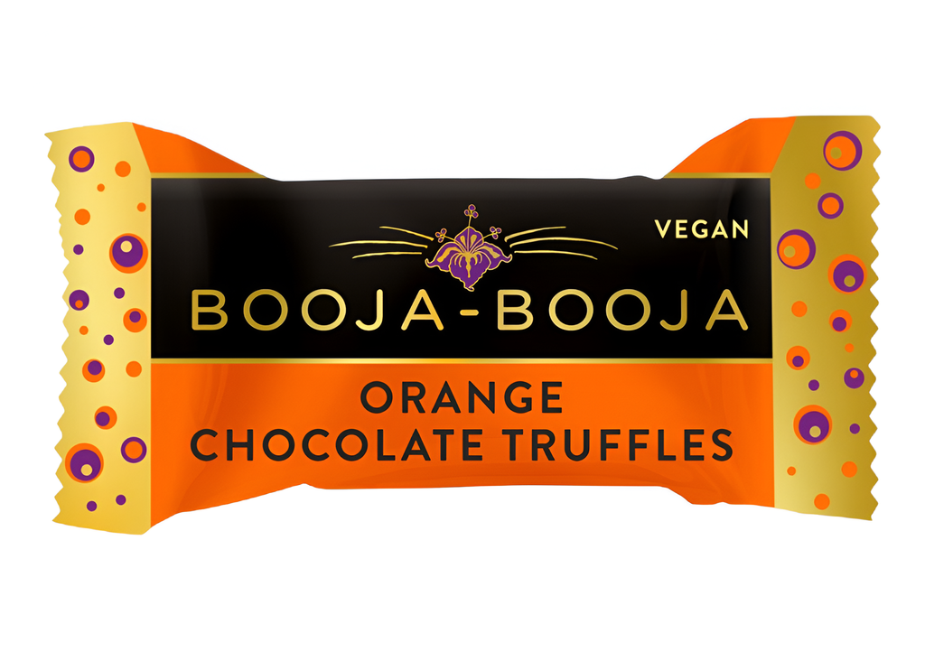Booja Booja Vegan Chocolate Truffles - Orange Chocolate 2pc (23g)