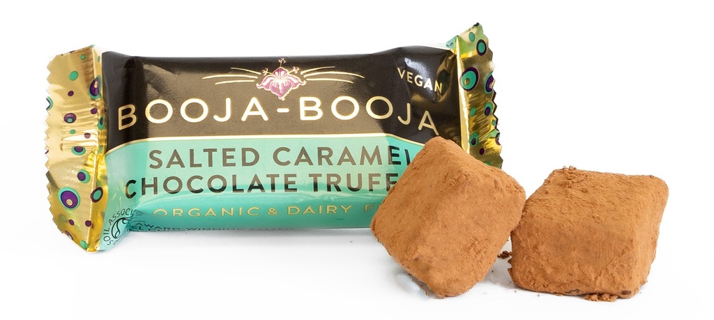 Booja Booja Vegan Chocolate Truffles - Salted Caramel Chocolate 2pc (23g)