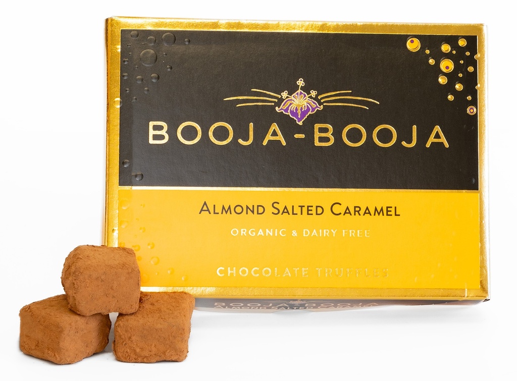 Booja Booja Vegan Chocolate Truffles - Almond Salted Caramel 8pc (92g)