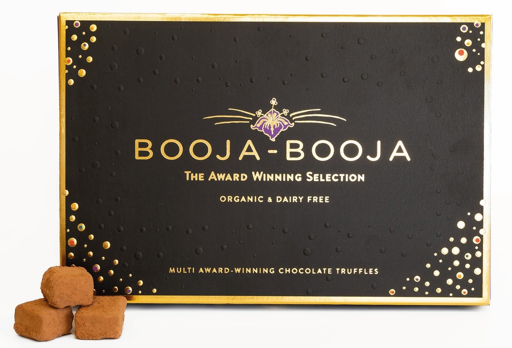 Booja Booja Vegan Chocolate Truffles - Award Winning Selection 16pc (184g)