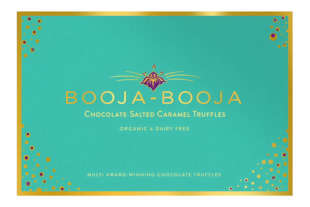 Booja Booja Vegan Chocolate Truffles - Chocolate Salted Caramel 16pc (184g)