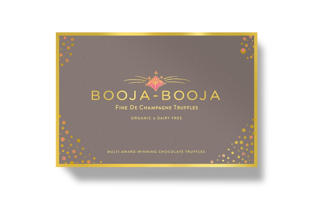 Booja Booja Vegan Chocolate Truffles - Fine de Champagne 16pc (184g)