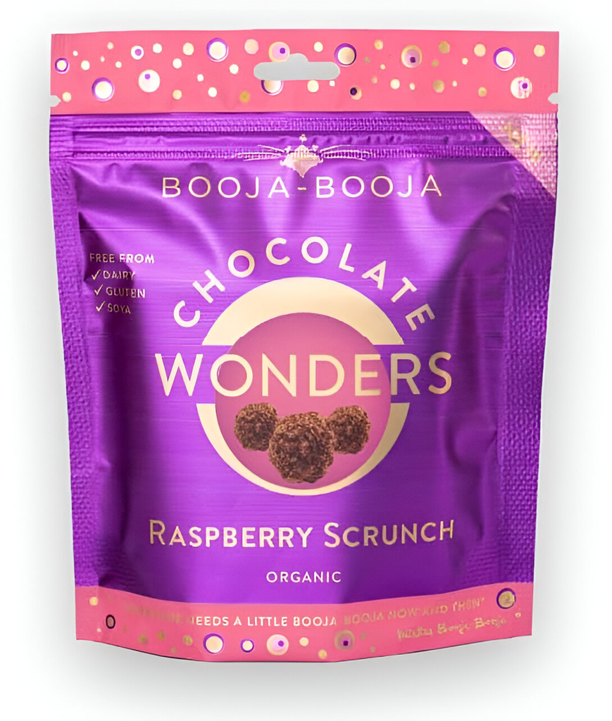 Booja Booja Vegan Chocolate Wonders - Raspberry Scrunch 65g