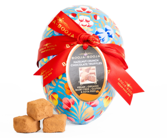 [PRE ORDER] Booja Booja Vegan Easter Range - LARGE Egg Hazelnut Crunch 138g