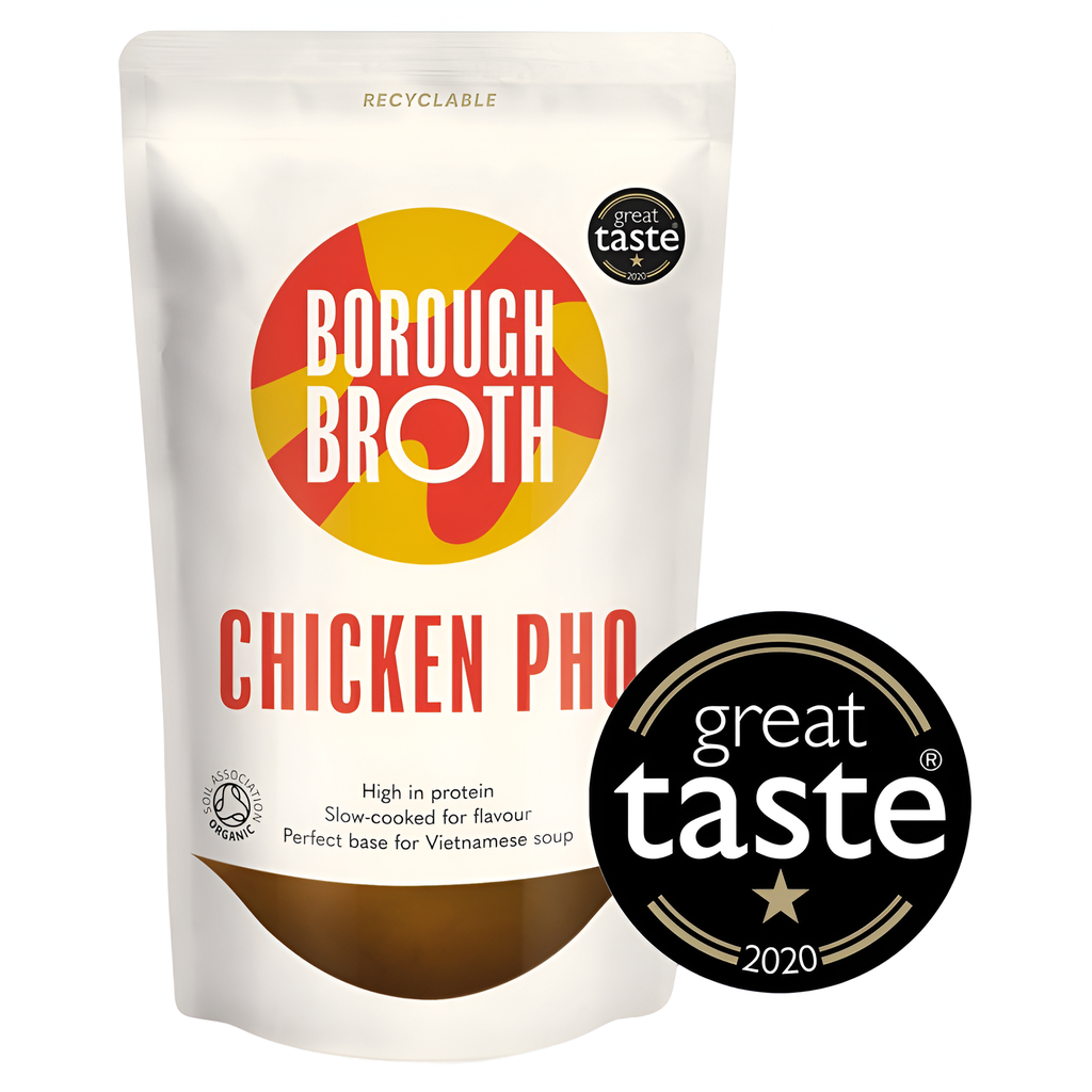 Borough Broth Organic Broths - Chicken PHO 400g