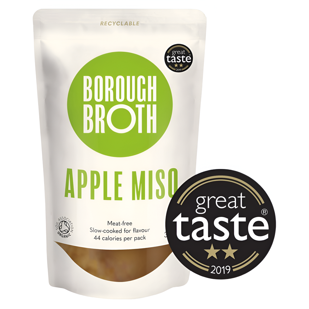 Borough Broth Organic Broths - Vegan Apple Miso & Seaweed 324g