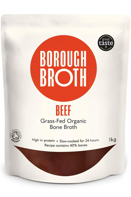 [15% OFF] Borough Broth Organic Broths - Grass Fed Beef 1kg