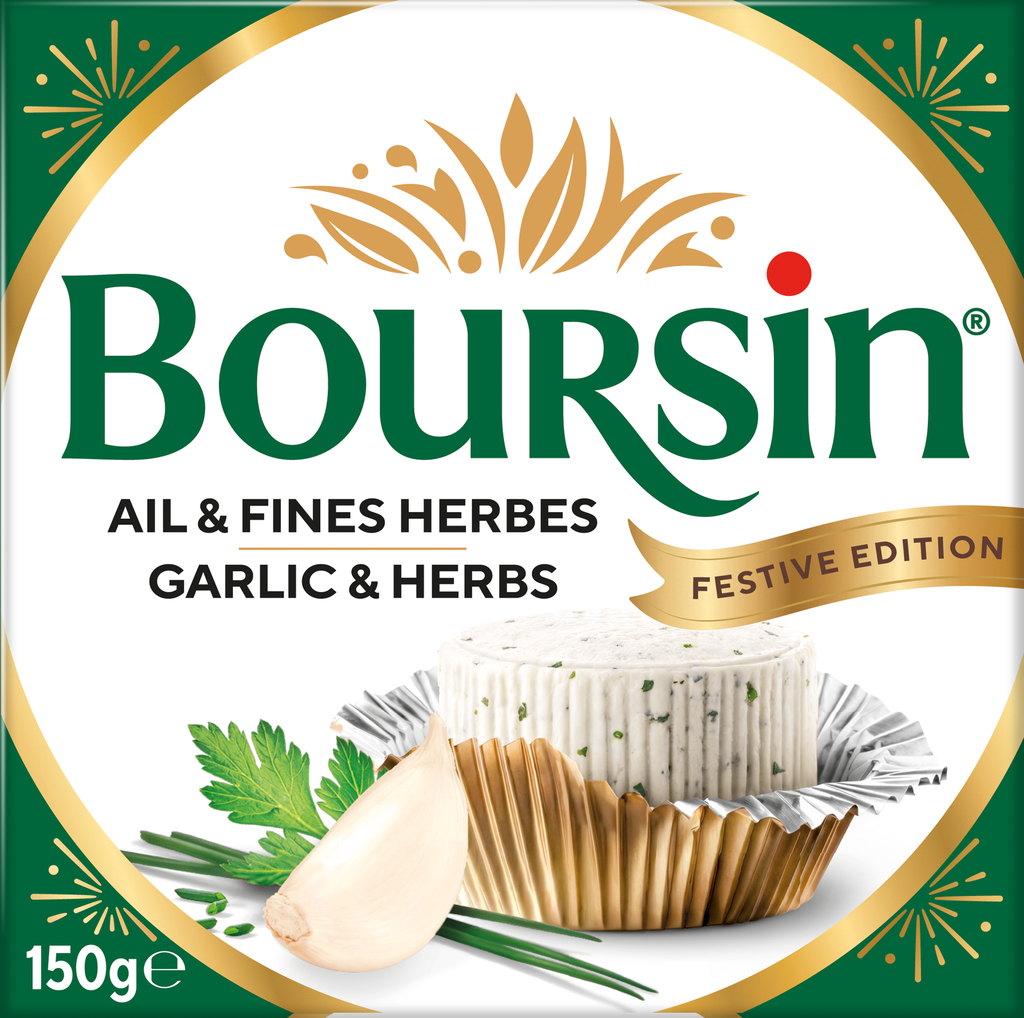 [25% OFF] Boursin - Garlic & Herb 150g