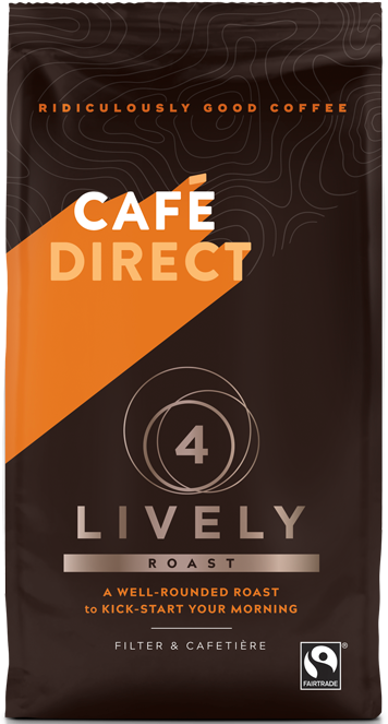 [15% OFF] Cafe Direct Coffee - GROUND Restore Lively Roast X 6 X 200g