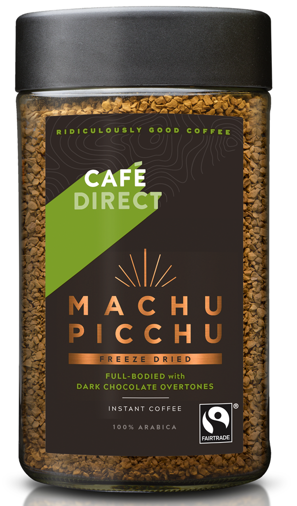 Cafe Direct INSTANT Coffee - Machu Picchu X 6 X 100g
