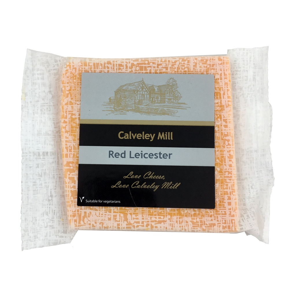 Calveley Cheddar Block - SMALL Red Leicester 150g