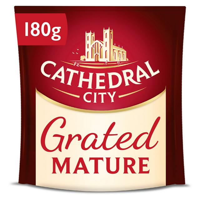 Cathedral City Grated Cheddar - Mature 180g