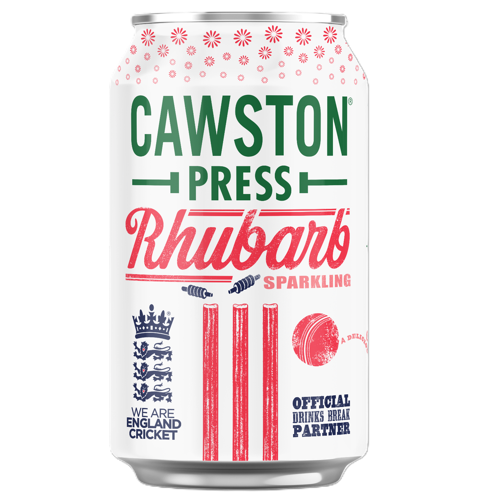 Cawston Press Sparkling Water - CAN Rhubarb X 24 X 330ml