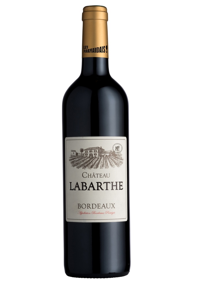 Chateau Labarthe Red Wine - Rouge 2022 Bordeaux 14.5% ABV X 6 X 750ml