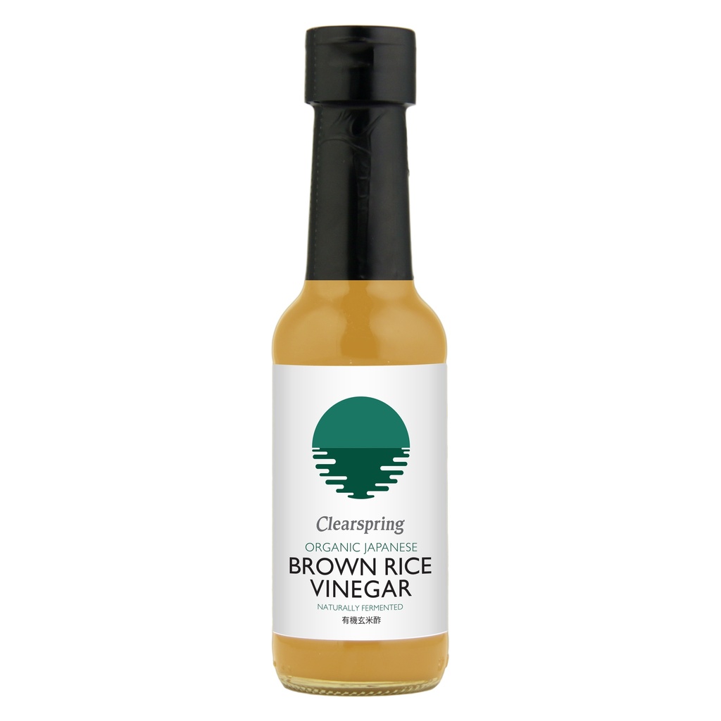 Clearspring Japanese Seasonings - Organic Brown Rice Vinegar CS601 X 6 X 150ml