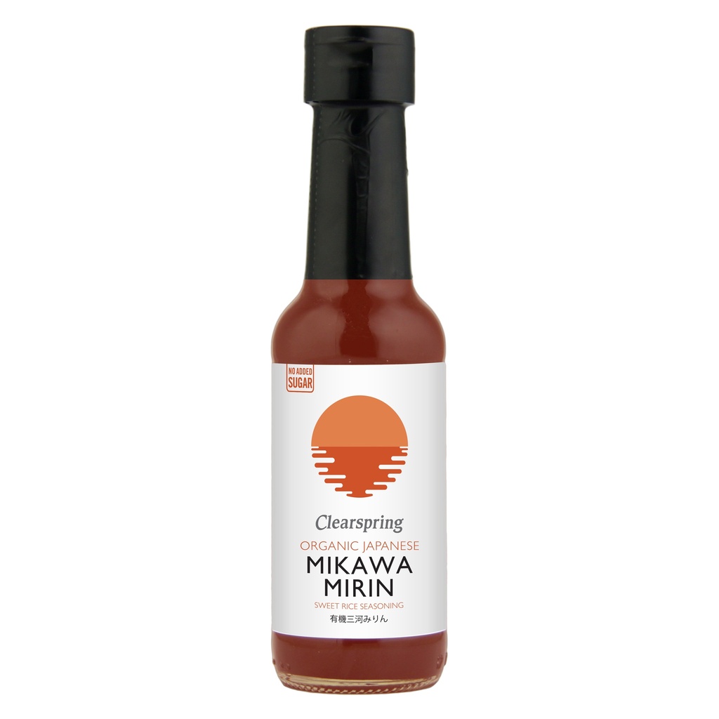 Clearspring Japanese Seasonings - Organic Mikawa Sweet Rice Mirin CS699 X 6 X 150ml