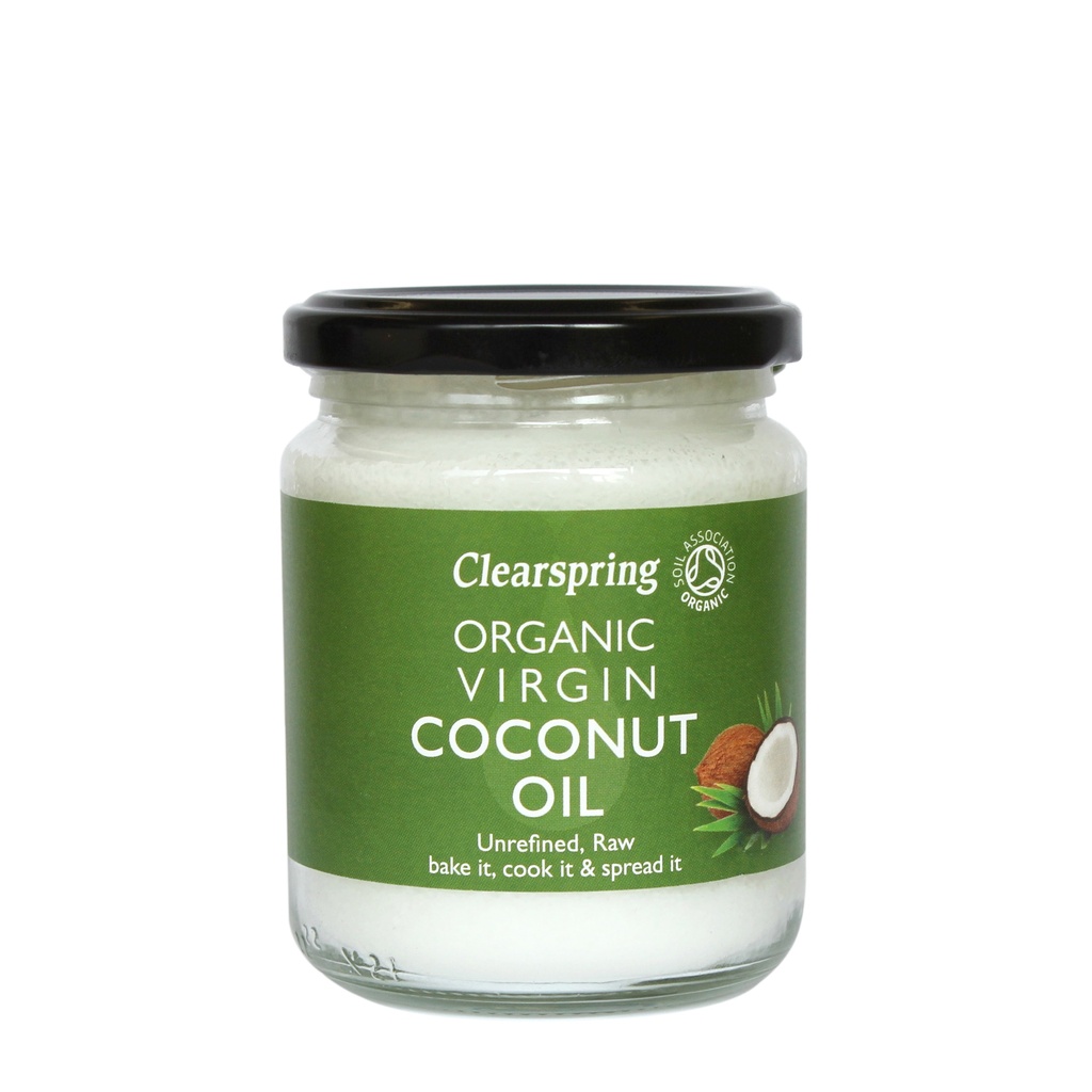Clearspring Organic Coconut Speciality - Coconut Oil CS660 X 6 X 200g