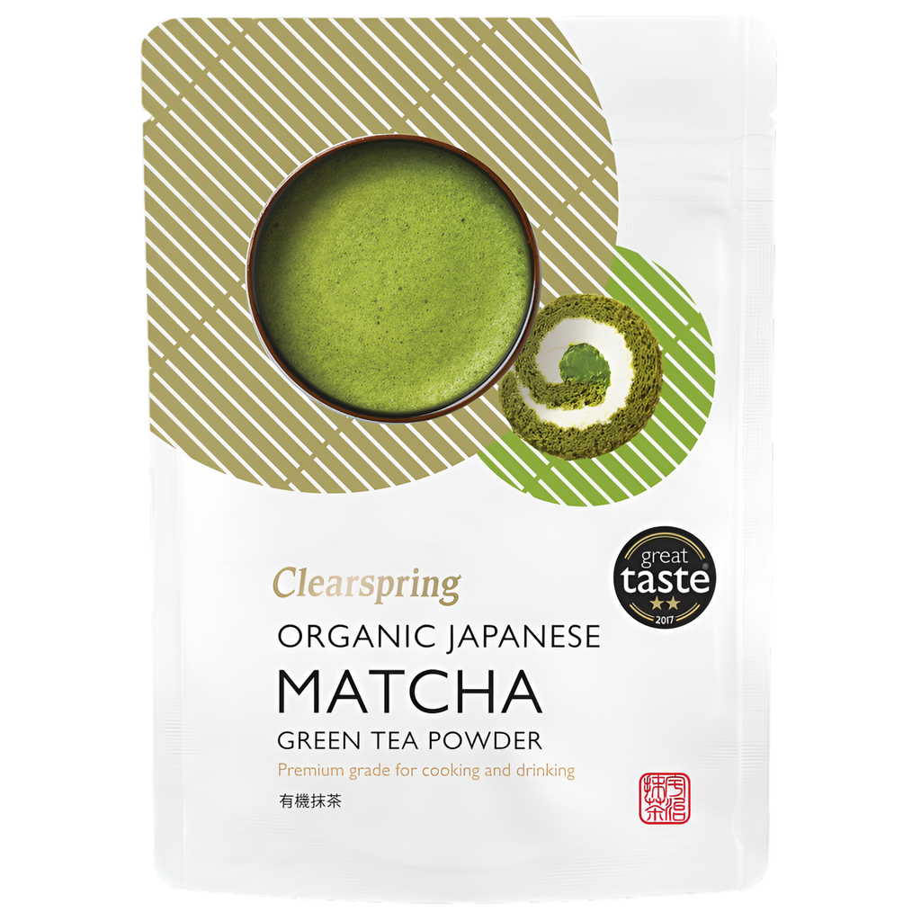 [15% OFF] Clearspring Organic Matcha Powder - Premium Grade Green Tea CS159 X 10 X 40g