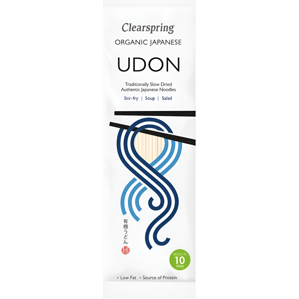 Clearspring Organic Noodles - Japanese Udon NDL0205.200A X 12 X 200g