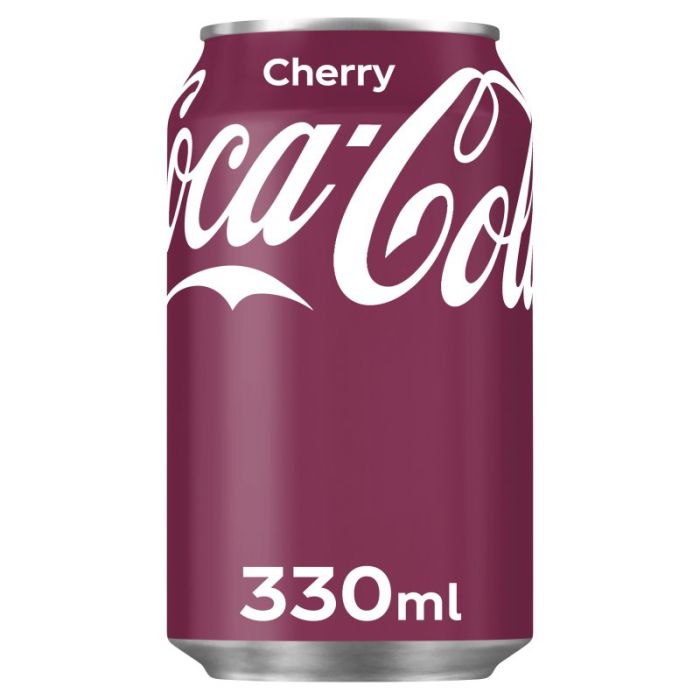 Coca Cola Soft Drinks - GB CAN Cherry X 24 X 330ml