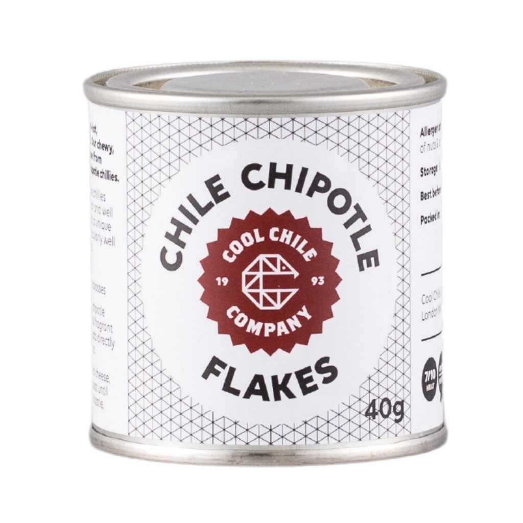 Cool Chile Chilli Flakes - Chipotle Flakes X 6 X 40g