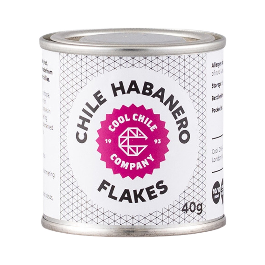 Cool Chile Ingredients - Habanero Chilli Flakes X 6 X 30g