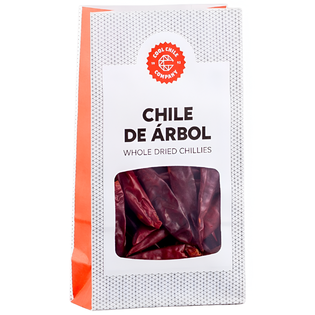 Cool Chile Whole Dried Chillies - De Arbol X 6 X 20g