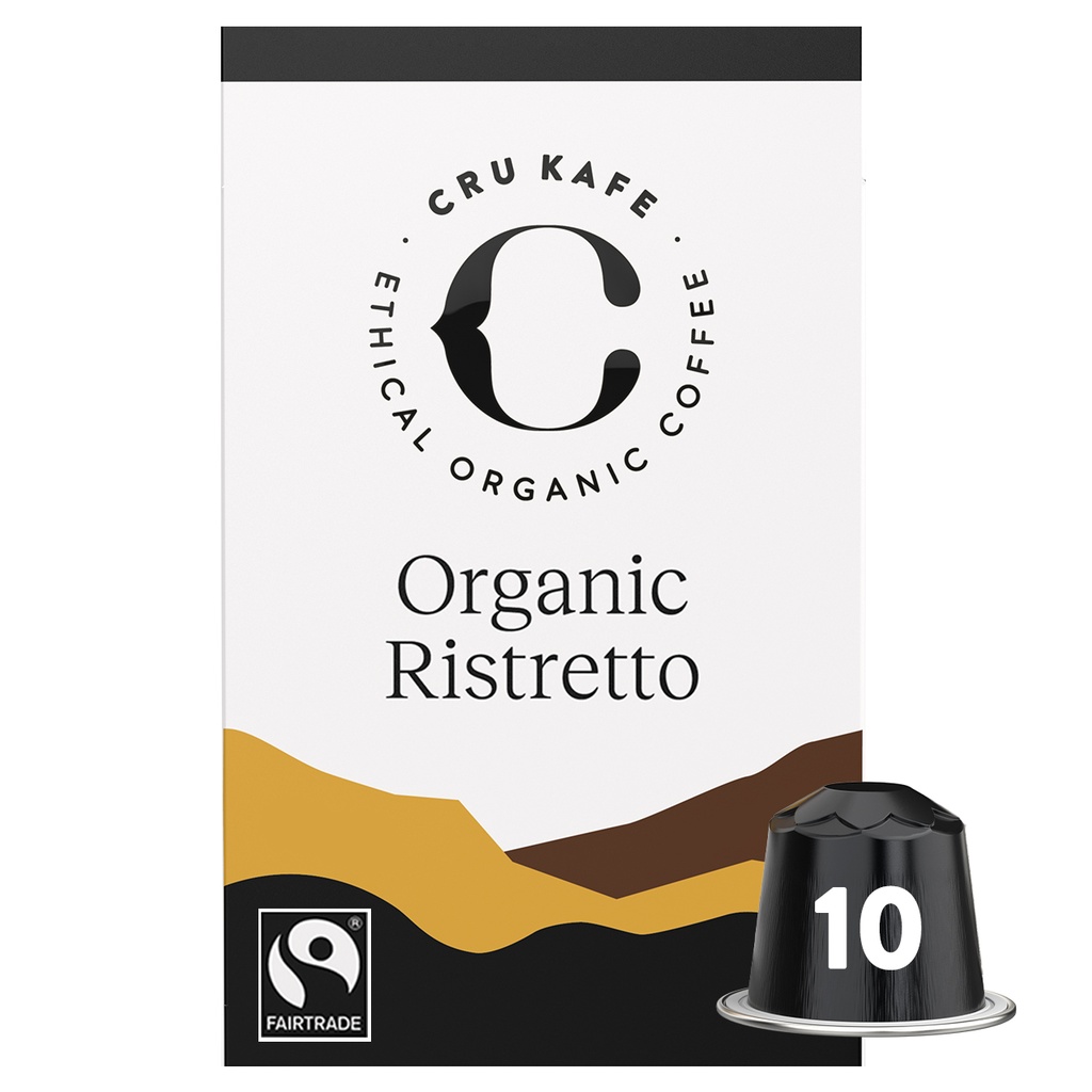 CRU Kafe Nespresso Pods - Ristretto X 8 X 55g