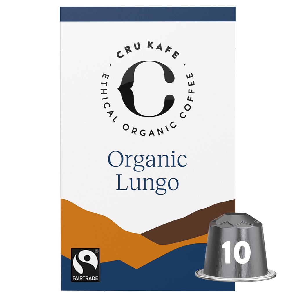 CRU Kafe Nespresso Pods - Lungo X 8 X 55g