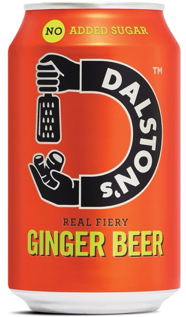 Dalstons No Added Sugar Soda - Ginger Beer X 24 X 330ml