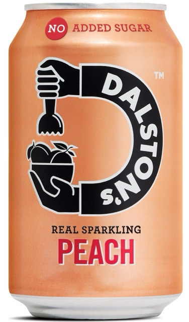 Dalstons No Added Sugar Soda - Peach Soda x 24 X 330ml