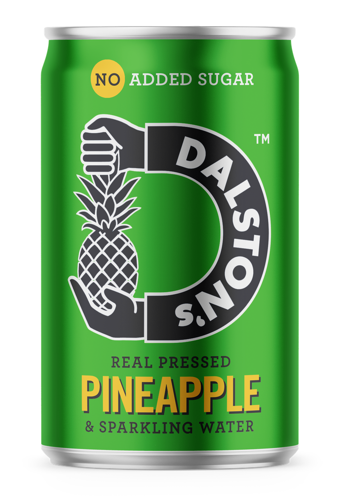 Dalstons No Added Sugar Soda - Pineapple X 24 X 330ml