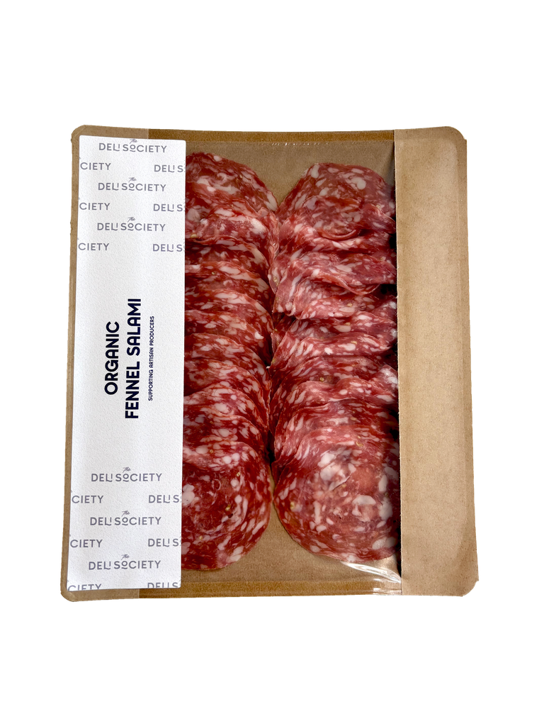 Deli Society Organic Charcuterie - Italian Salami Fennel 70g