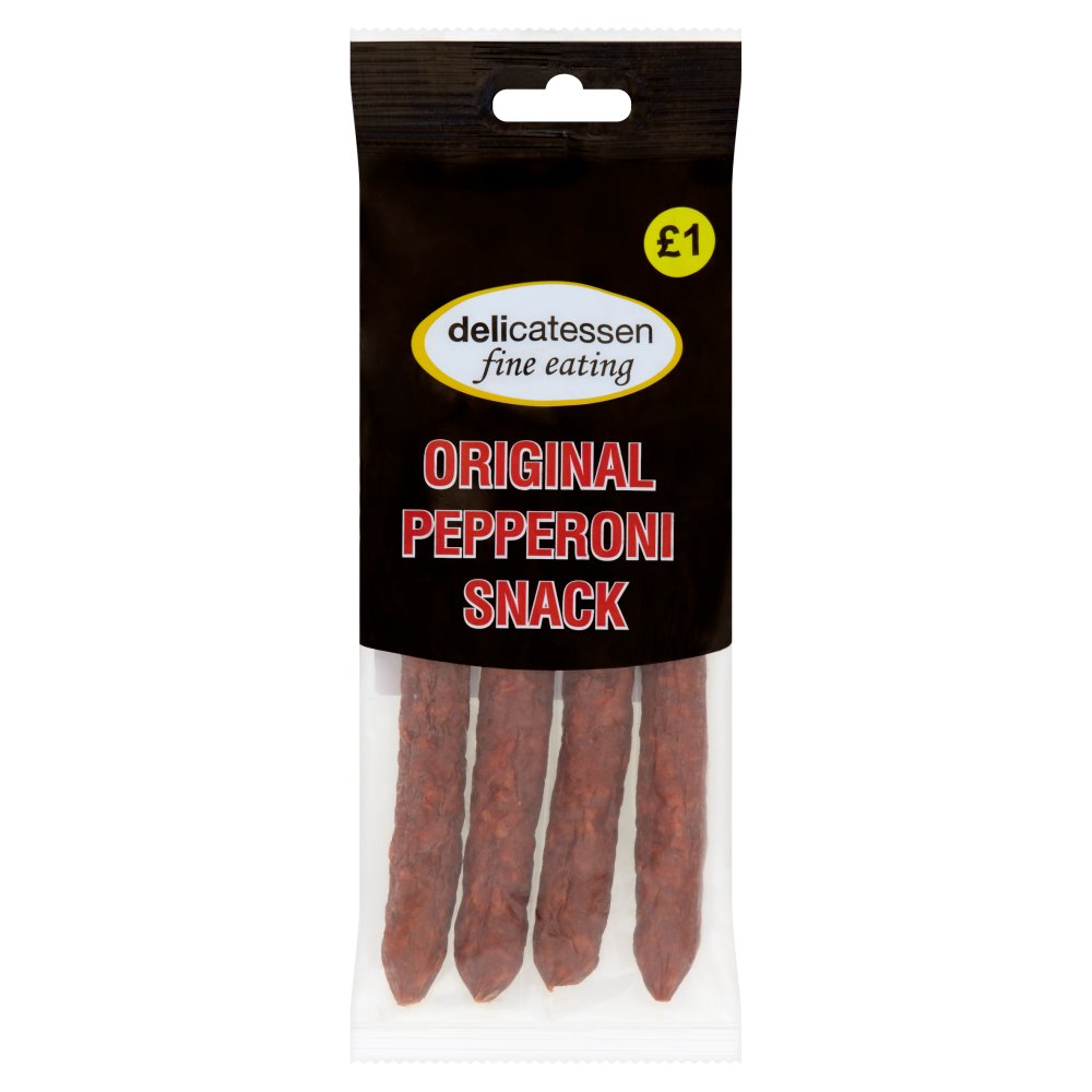 Delicatessen Pepperoni Snack PM £1 - Original 70g