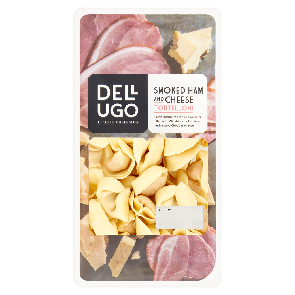 Dell Ugo Fresh Filled Pasta - Tortelloni Smoked Ham and Cheese 300g
