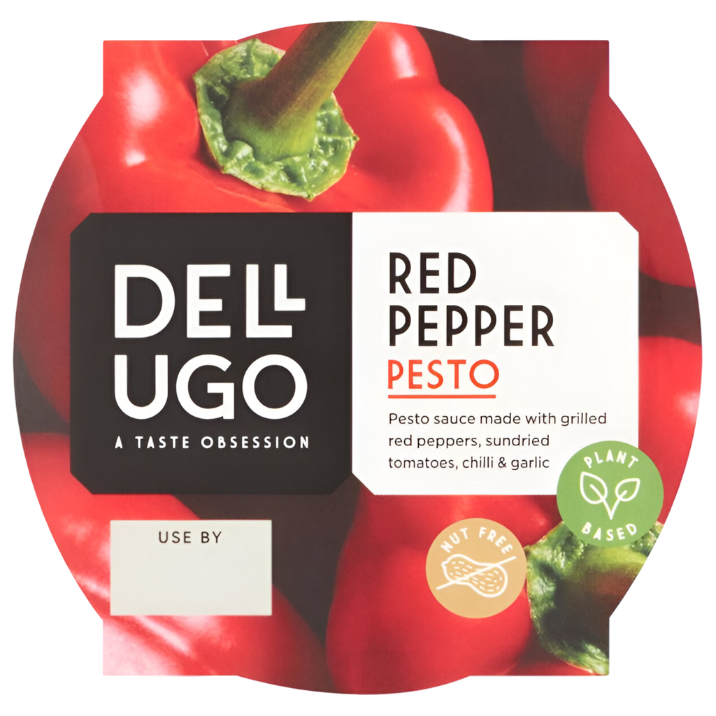 Dell Ugo Fresh Pesto - Red Pepper 120g