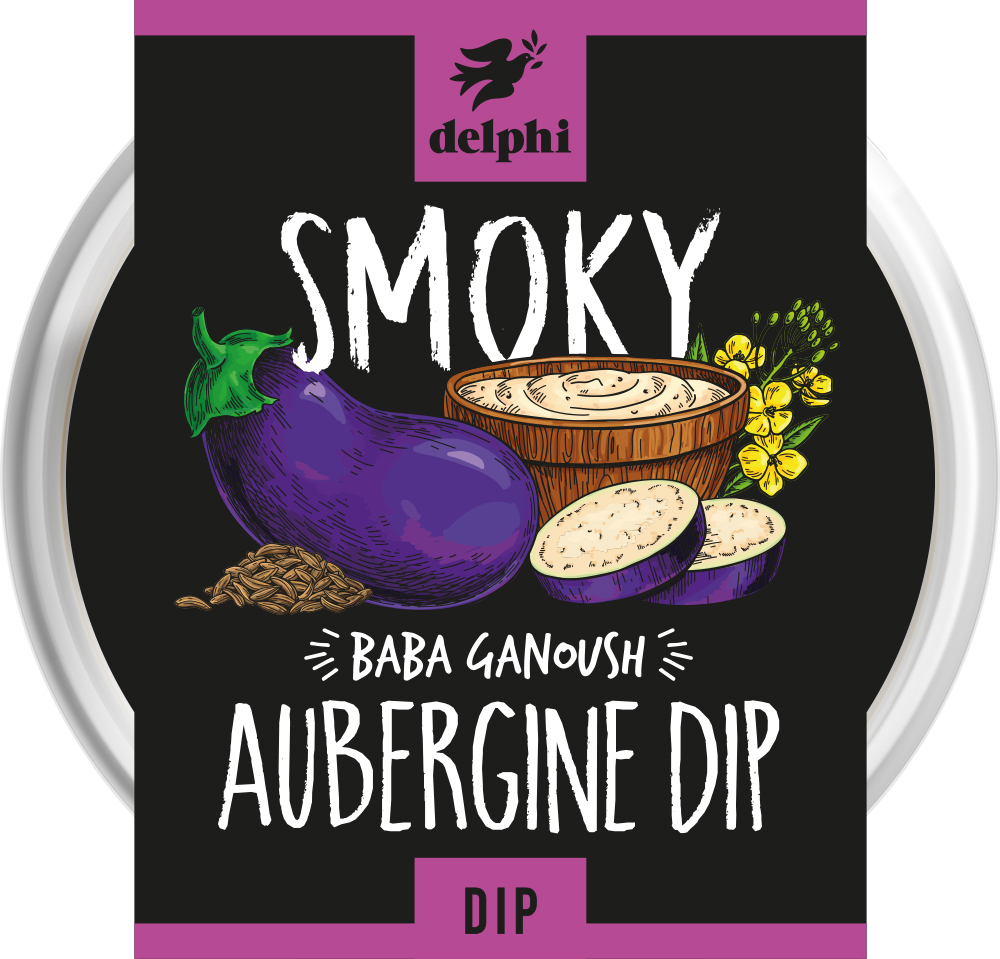 Delphi Dips - Aubergine 170g