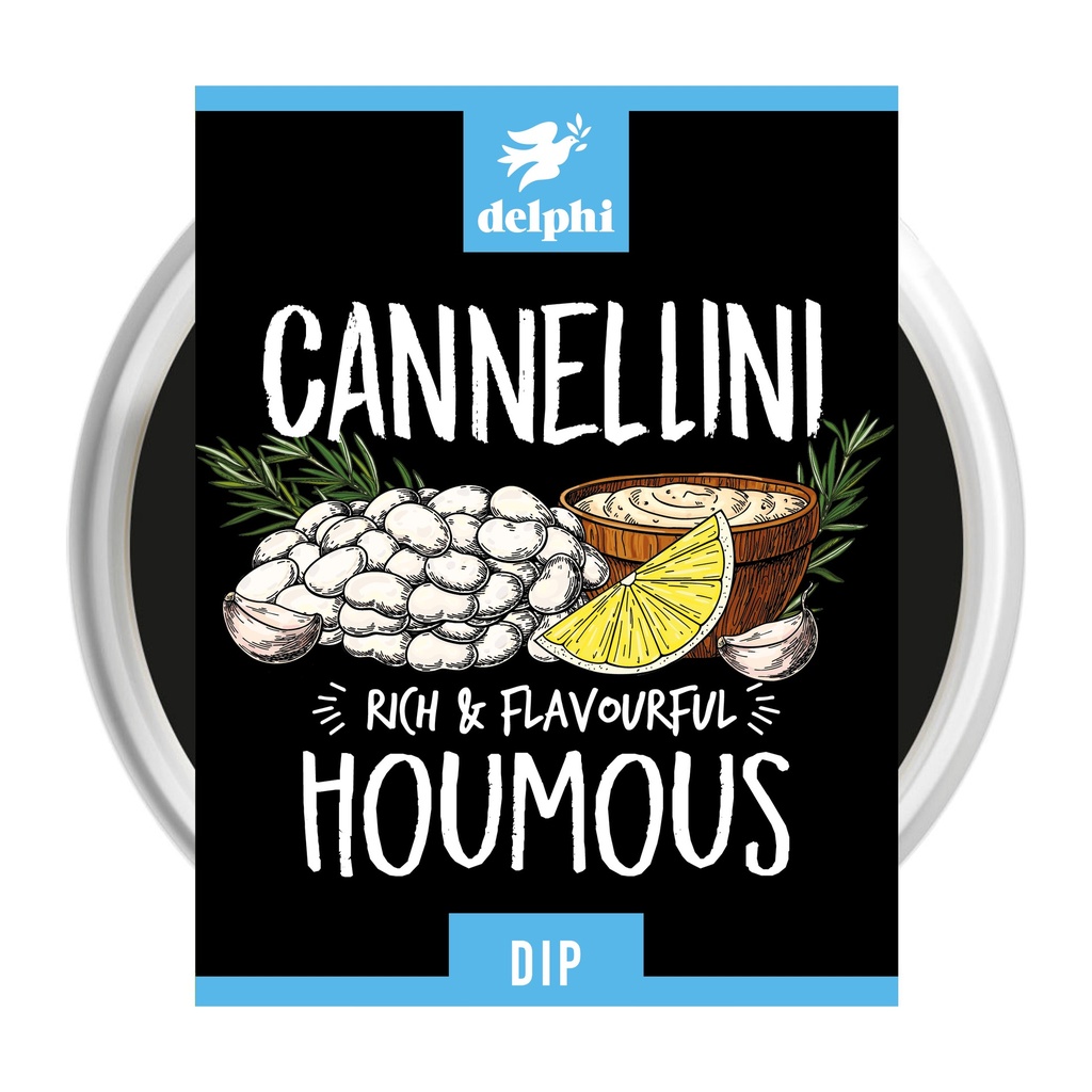 Delphi Dips - Cannellini Houmous 170g