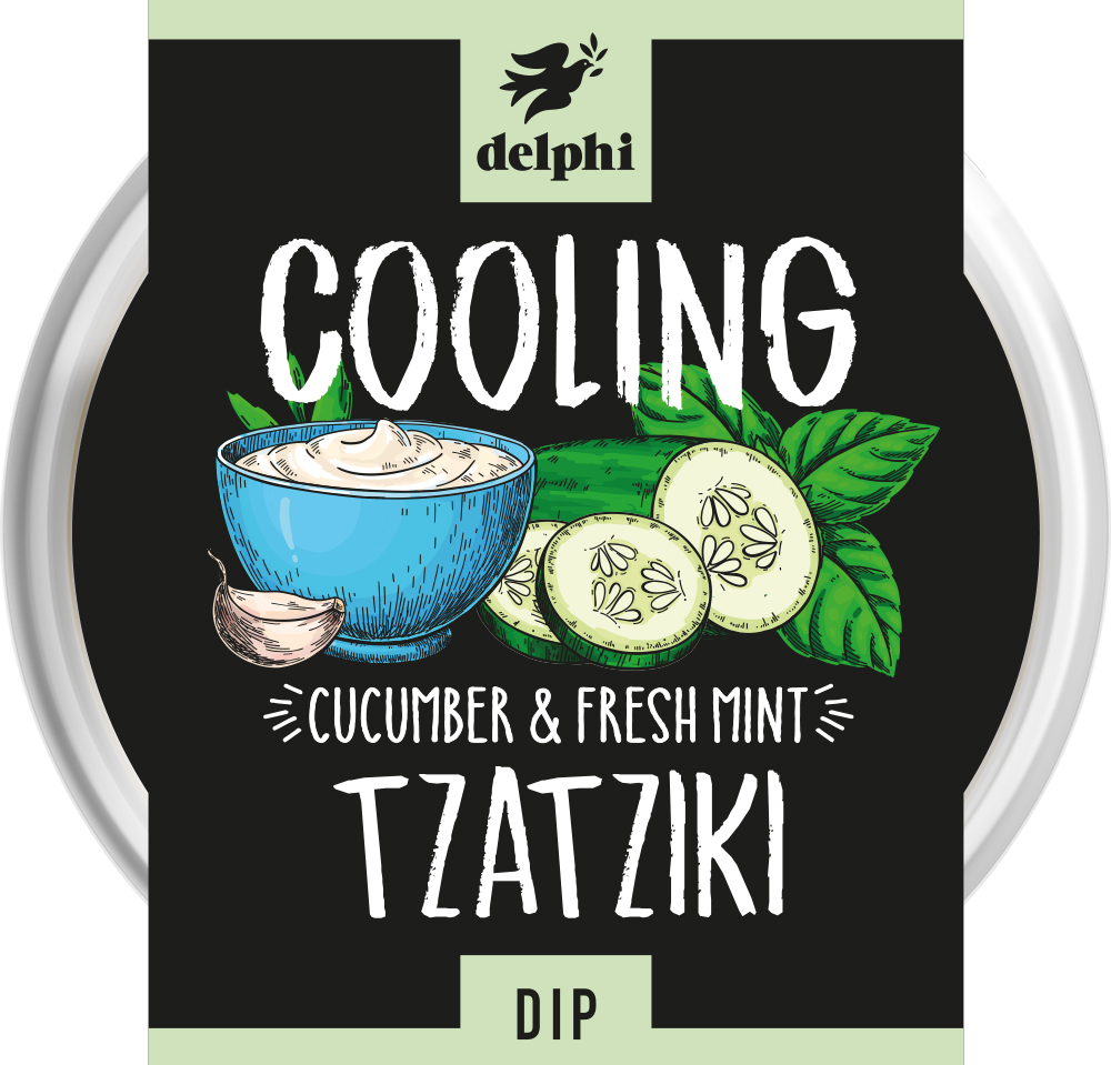Delphi Essentials - Tzatziki w/ Sleeves 170g